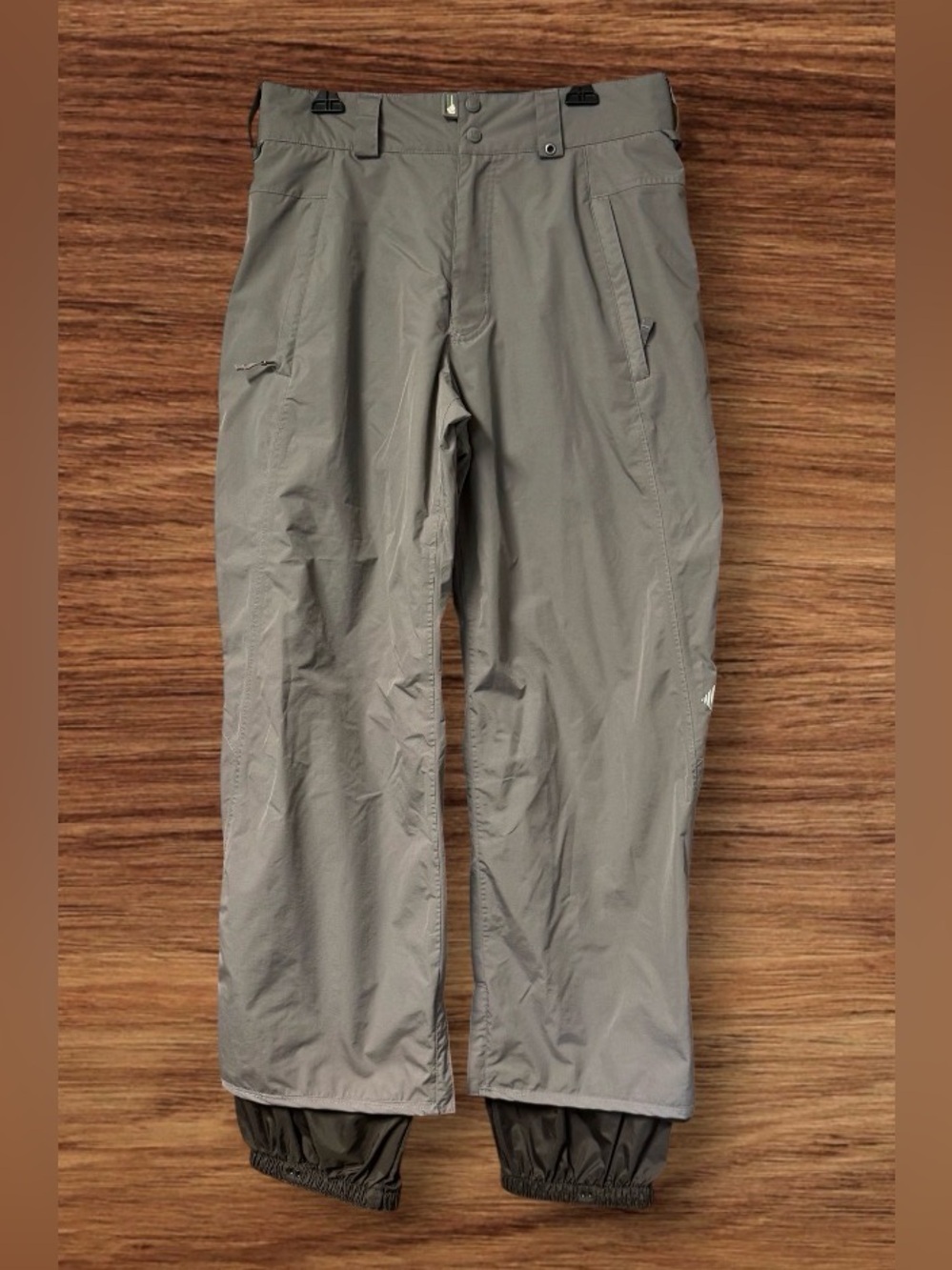 EUC men's Burton DRYRIDE snowboard pants SZ M Gray